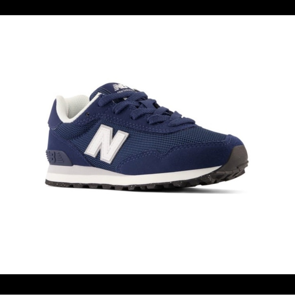 New Balance Kids' Blue and White Sneakers